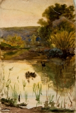 Landscape With Pond