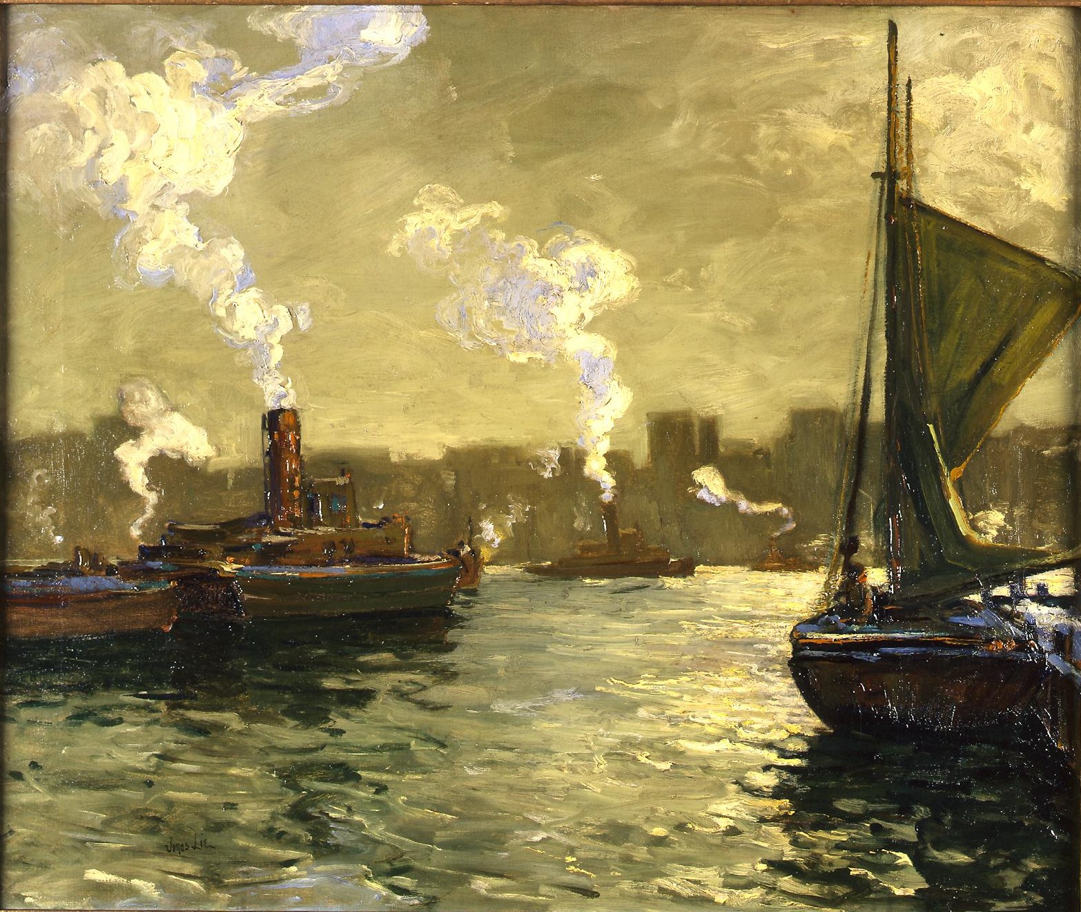 Harbor Scene