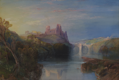 Barnard Castle Thomas Moran Painting