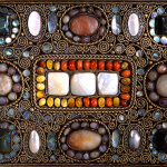Tabernacle door from the Tiffany Chapel altar