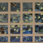 Detail, pear tree panel