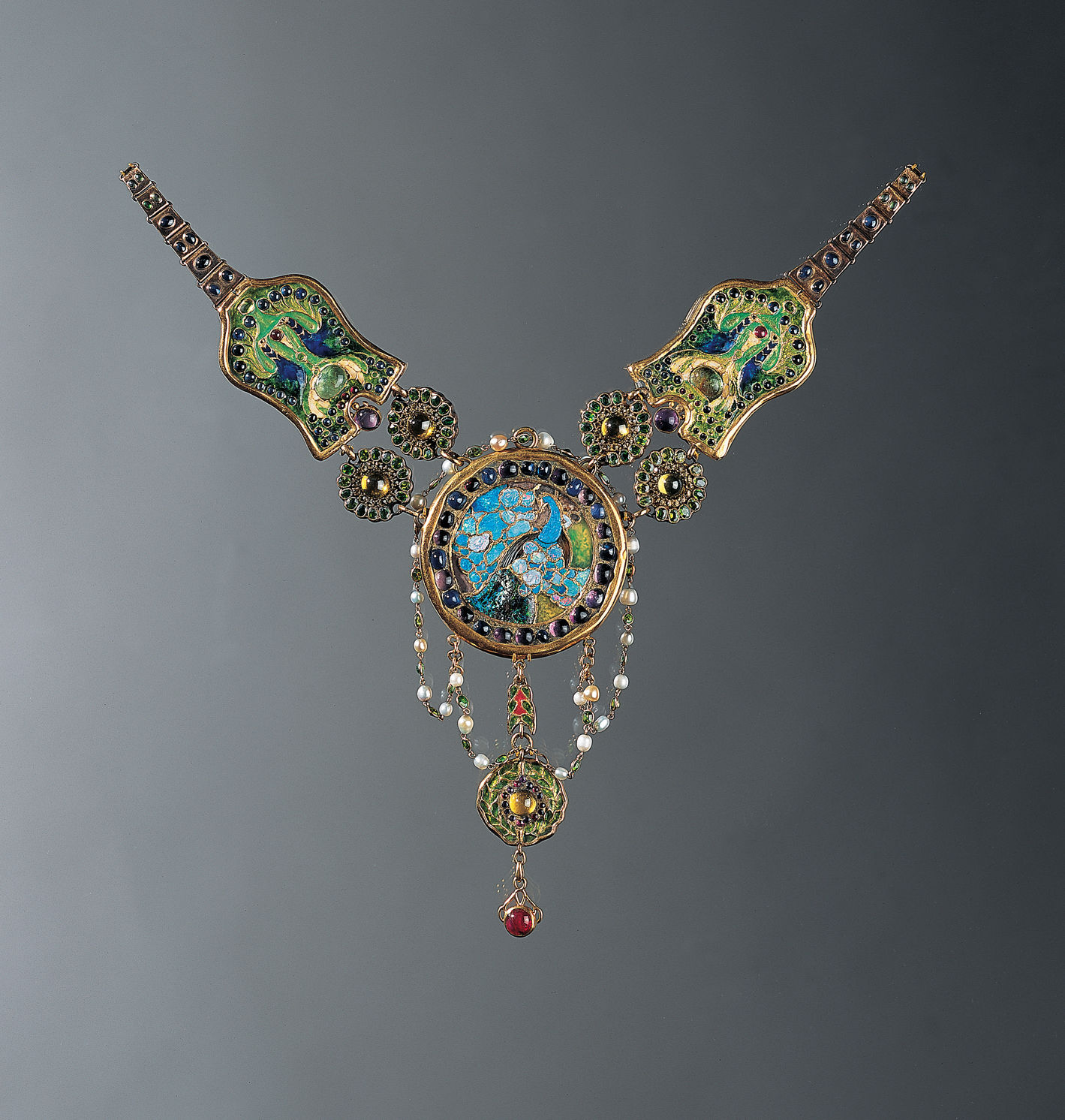 Peacock Necklace