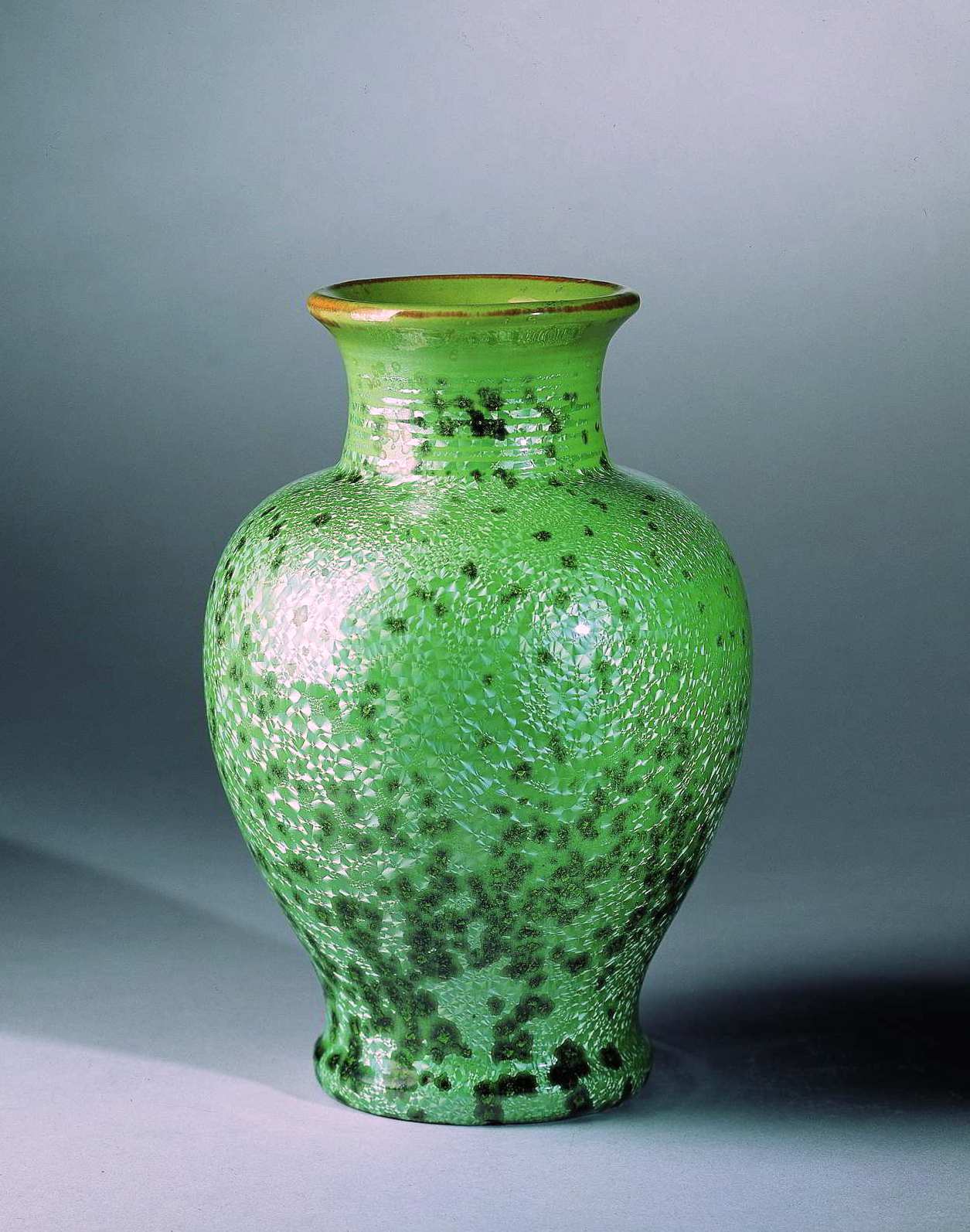 Green Fulper Vase