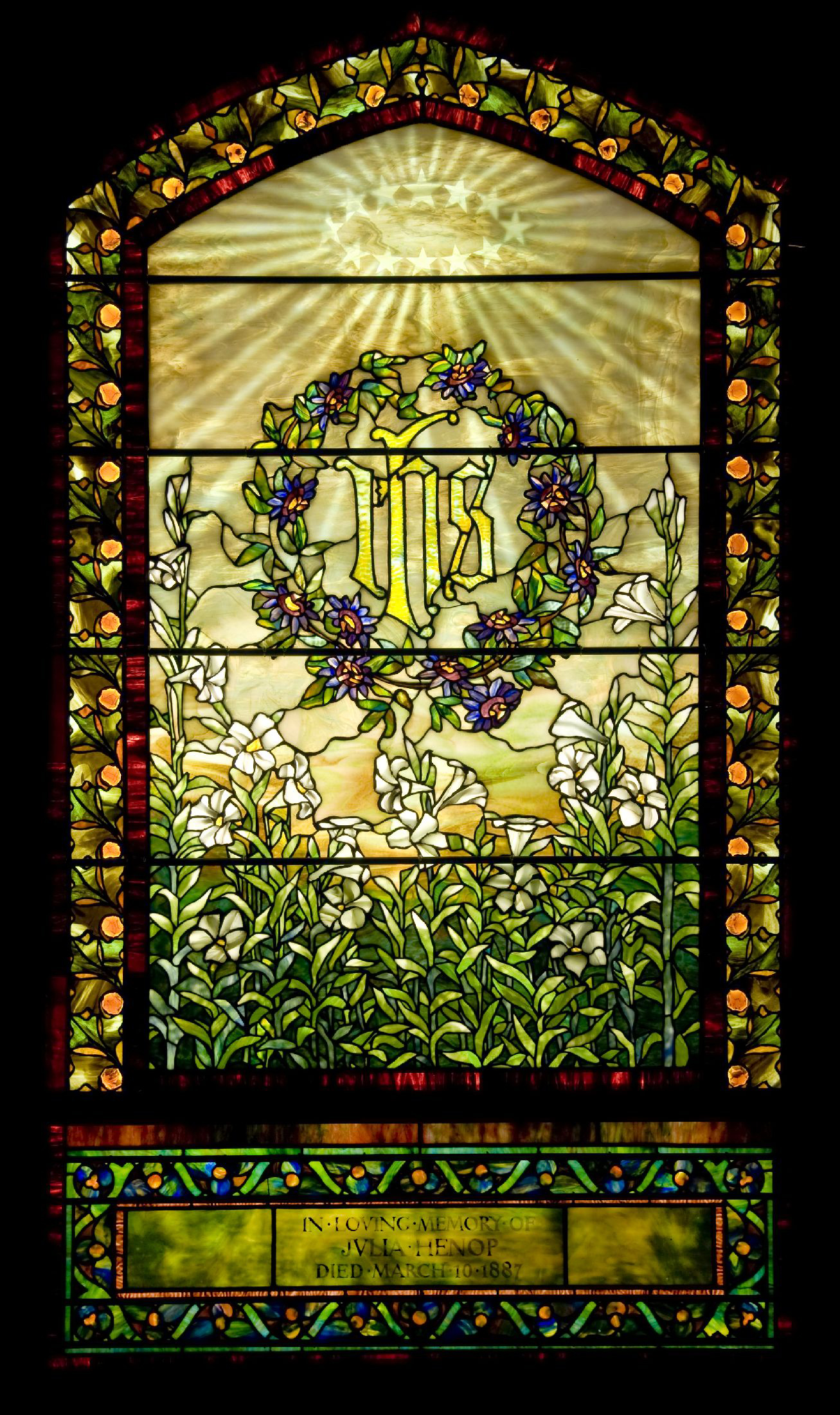 Julia Henop memorial window